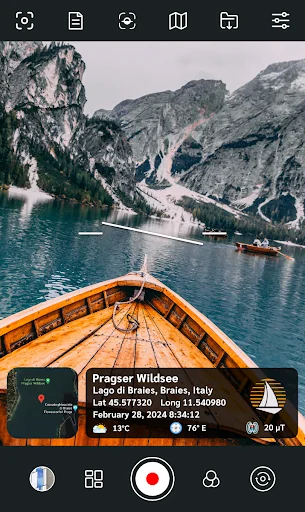 GPS Map Video Camera