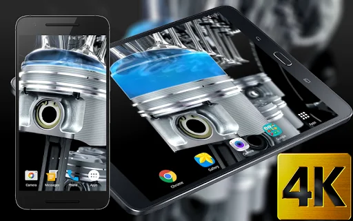 Engine 4K Video Live Wallpaper