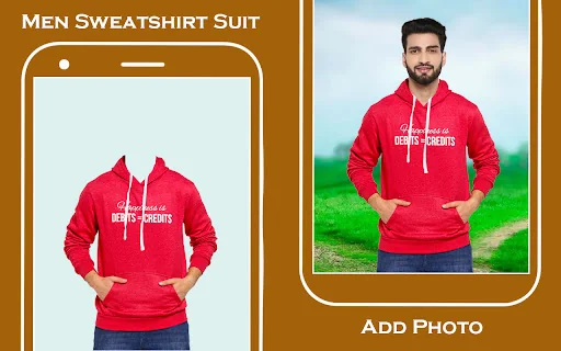 Men sweatshirts & hoodies suit screenshot 1
