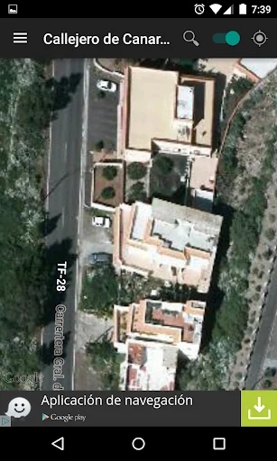 Street map of Canary Islands