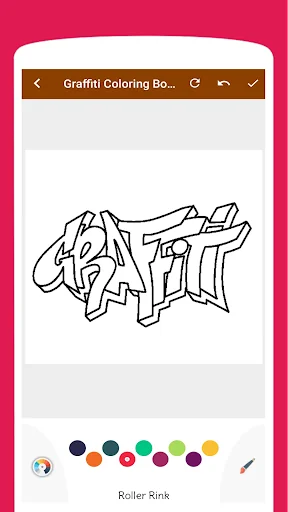 Graffiti Art Coloring Book