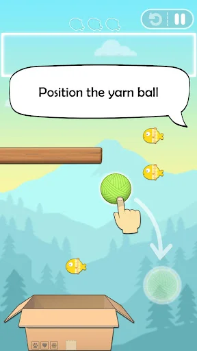 Cat Bounce - Physics Puzzles