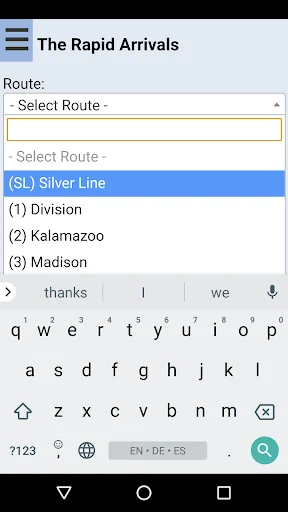 Grand Rapids Bus Tracker screenshot 1