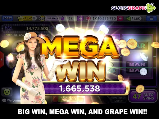 SLOTS GRAPE - Casino Games