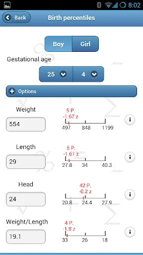 Ped(z) - Pediatric Calculator screenshot 4