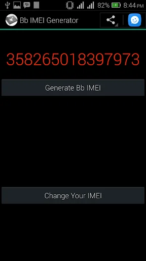 Bb IMEI Generator screenshot 3
