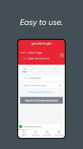 Greater Anglia Train Tickets screenshot 2