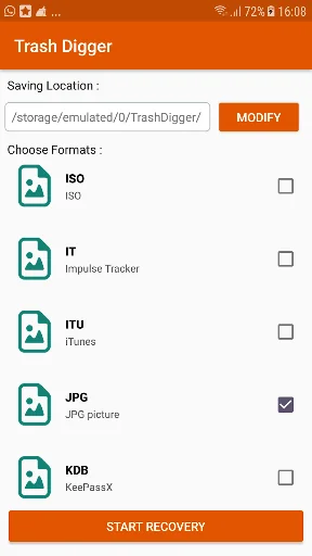 TrashDigger : Files Recovery