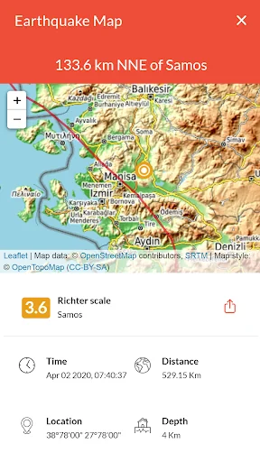 Greece Earthquakes screenshot 4
