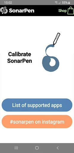 SonarPen Calibrate screenshot 2
