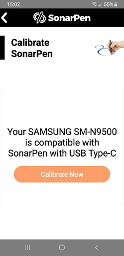 SonarPen Calibrate screenshot 3