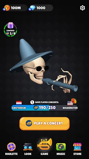Mr. Dudec: Idle Music Clicker screenshot 1