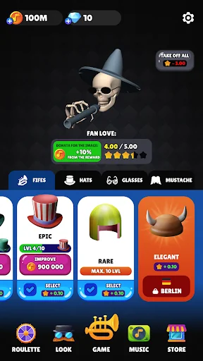 Mr. Dudec: Idle Music Clicker screenshot 2