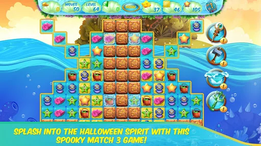 FishWitch: Halloween Match 3