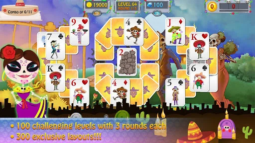 Halloween Solitaire: Muertos