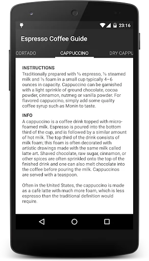 Espresso Coffee Guide screenshot 3
