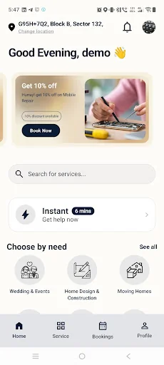 OnDemand Services App