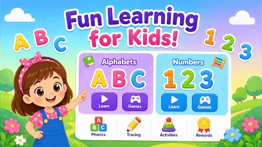 Kindergarten kid Learning Game