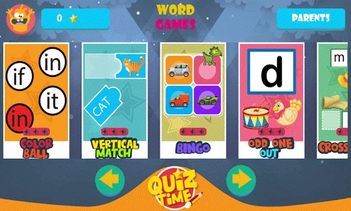 Kids Learning Word Games premi