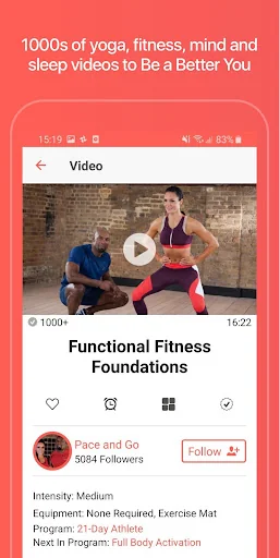 Grokker: Yoga, Fitness, Mind screenshot 1