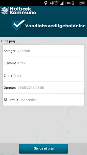 Vandløbsvedligeholdelse–Holbæk