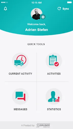 Gruber Logistics Driver APP