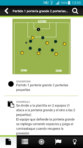 Ejercicios Fútbol Base screenshot 1