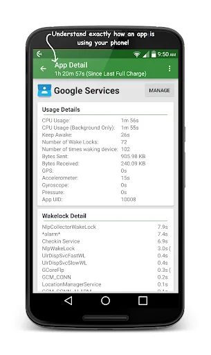 GSam Battery Monitor Pro screenshot 4