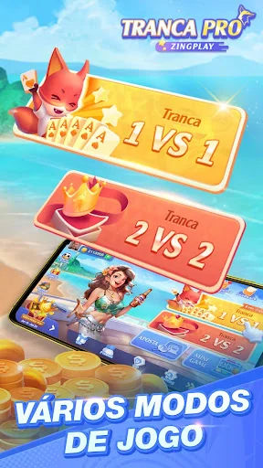 Tranca ZingPlay Jogo de cartas screenshot 4