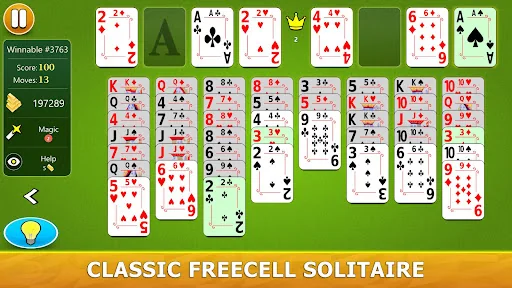 FreeCell Solitaire - Card Game