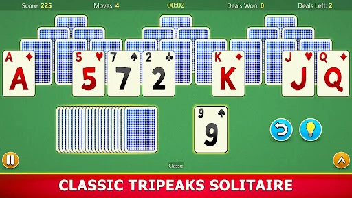 TriPeaks Solitaire Mobile screenshot 1