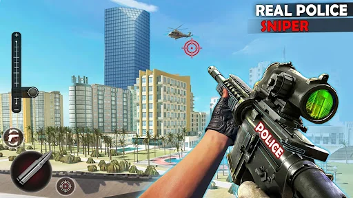 Police Sniper Gun Shooting 3D screenshot 2
