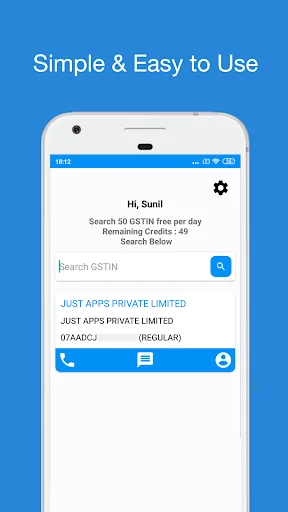 Search & Validate GSTIN