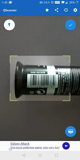 QScanner - QR code & Barcode s screenshot 2