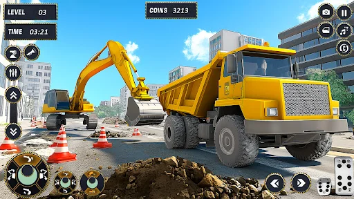 Road Construction Builder Game screenshot 3