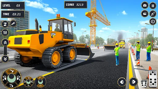 Road Construction Builder Game screenshot 4