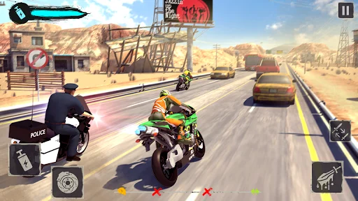 Crazy Bike War Bike Rider Game
