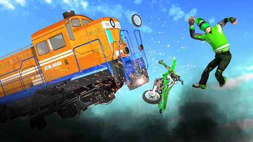 Bike vs Train Racing 3D