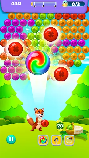 Jungle Bubble Pop Saga screenshot 1