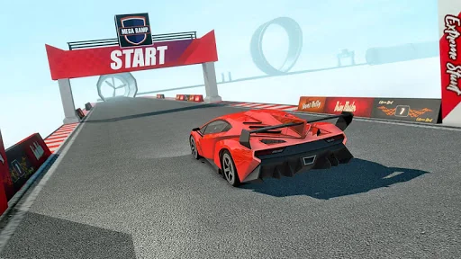 Mega Ramp Stunt Driver