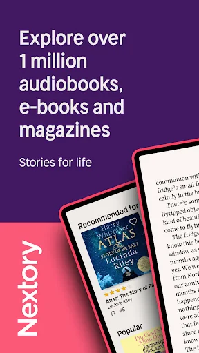 Nextory: Audiobooks & E-books
