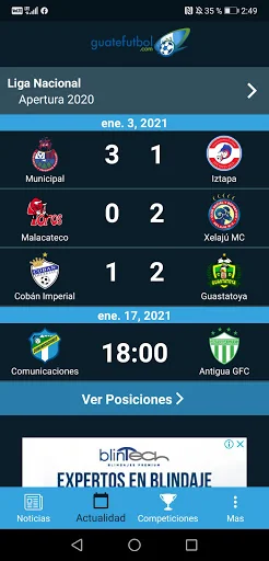 Guatefutbol.com screenshot 2