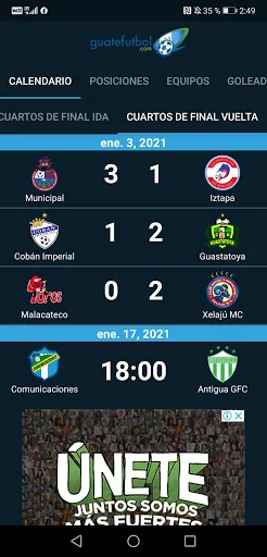 Guatefutbol.com screenshot 4