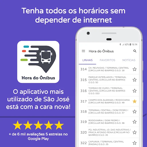 Bus Times São José dos Campos