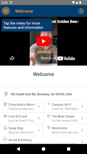 UC Berkeley / Cal Event Guides
