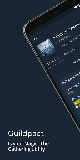 Guildpact: MTG stats tracker
