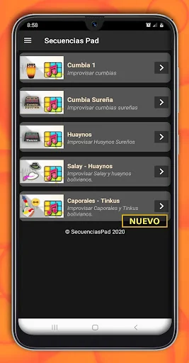 SecuenciasPad - Caja de Ritmos screenshot 1