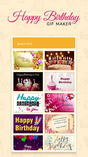 Happy Birthday Gif & Images screenshot 2