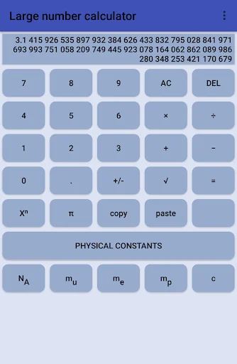 Large number calculator screenshot 3
