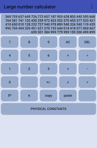 Large number calculator screenshot 4